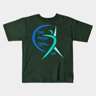 The vegan by edit Kids T-Shirt